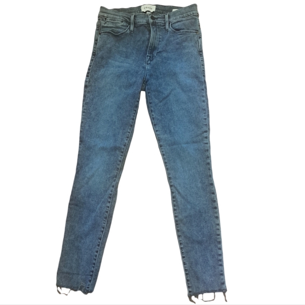 Frame Le High Skinny Jeans, Size 28